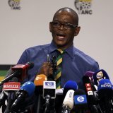 Ace Magashule doit encore être jugé pour corruption, fraude et blanchiment (image d'archives).